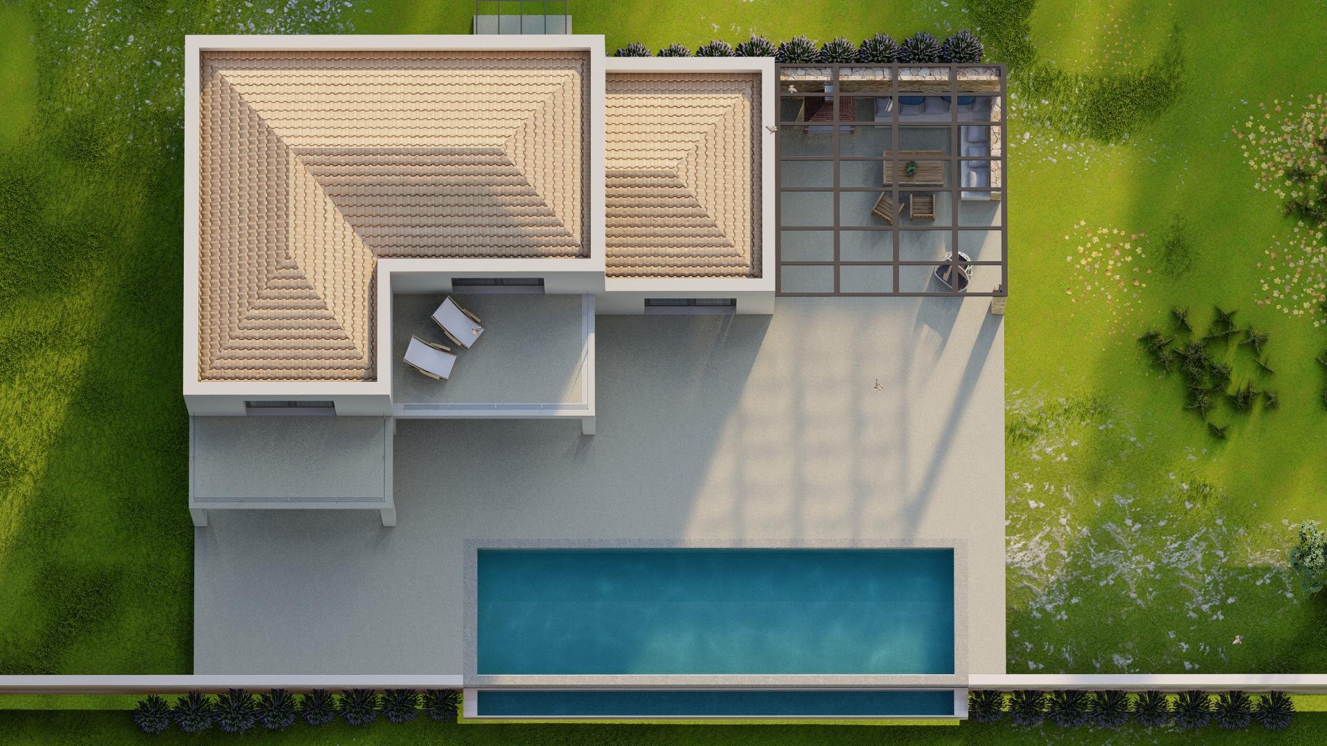 Modern 3-bedroom villa in Klismata